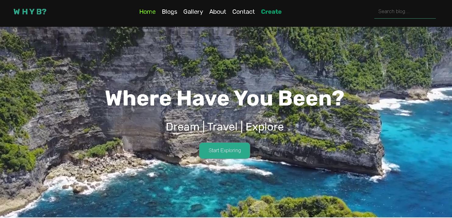 Where Have You Been? (Full-Stack)